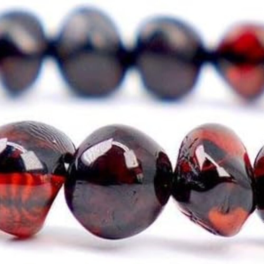Baltic Amber Bracelet for Adults Made on Elastic Band- Natural Amber from Baltic